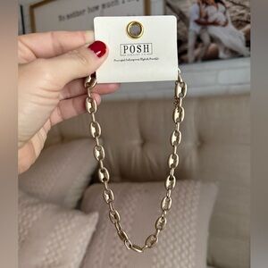 NWT POSH Gold Chain Necklace